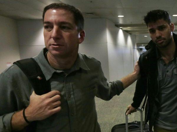 Glenn Greenwald and David Miranda