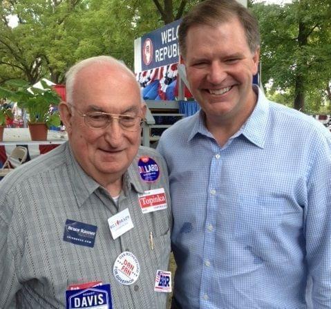 Joe Hendrick and Senator Bill Brady