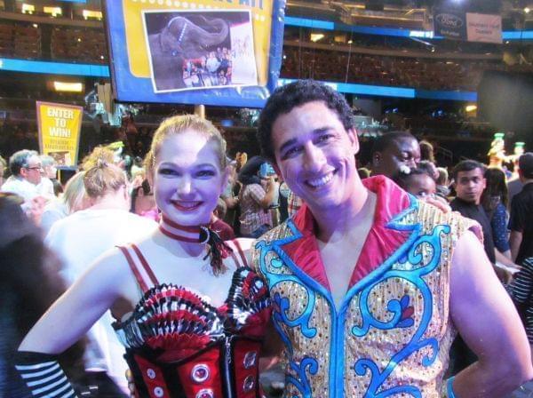 Champaign native and circus acrobat Samantha Pitard