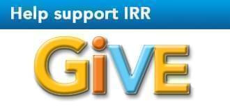 Help support IRR. Give.