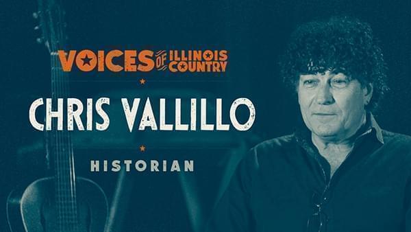 Voices of Illinois Country title screen for Chris Vallillo