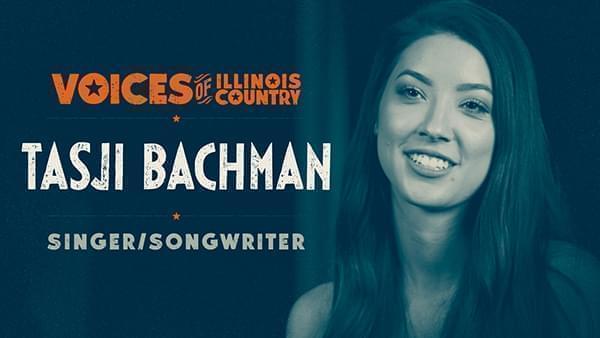 Voices of Illinois Country title screen for Tasji Bachman